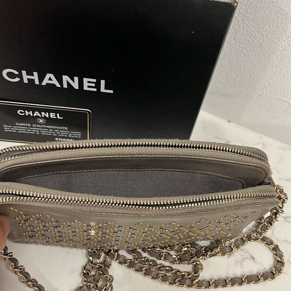 Chanel Double Zip Crossbody Bag - Picture 12 of 12